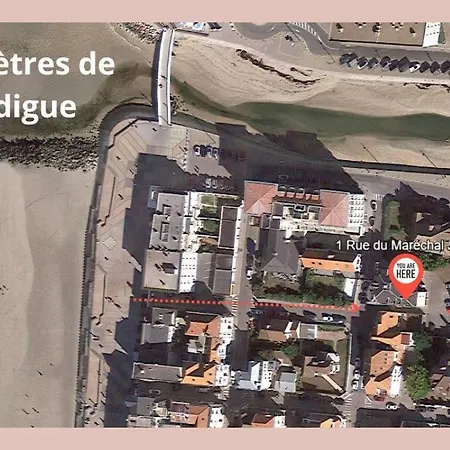 Rose Mer, A 20 Metres De La Avec Parking Prive Et Balcon, Animal Accepte דירה *