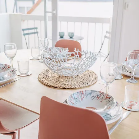 Rose Mer, A 20 Metres De La Avec Parking Prive Et Balcon, Animal Accepte דירה וימרה