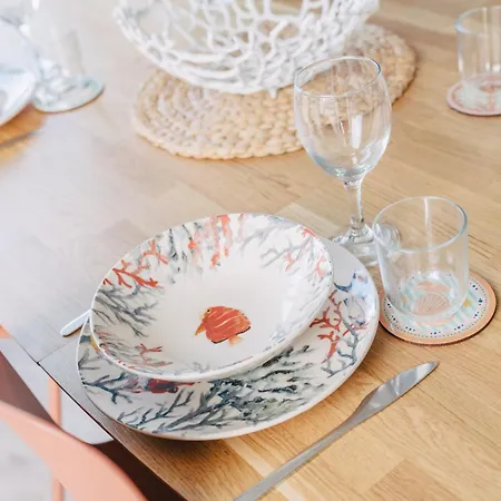 Rose Mer, A 20 Metres De La Avec Parking Prive Et Balcon, Animal Accepte ヴィムルー