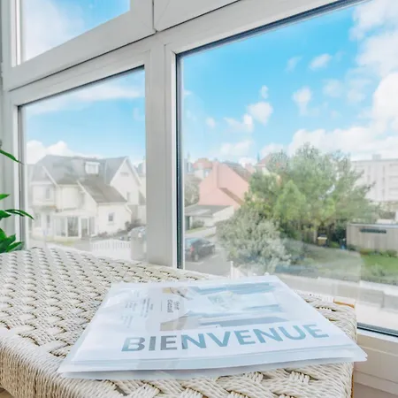 Rose Mer, à 20 Mètres De La Avec Parking Privé Et Balcon, Animal Accepté Apartamento
