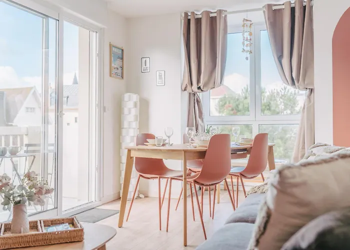 Apartment Rose Mer, A 20 Metres De La Avec Parking Prive Et Balcon, Animal Accepte *