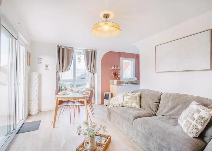 Rose Mer, A 20 Metres De La Avec Parking Prive Et Balcon, Animal Accepte * Wimereux